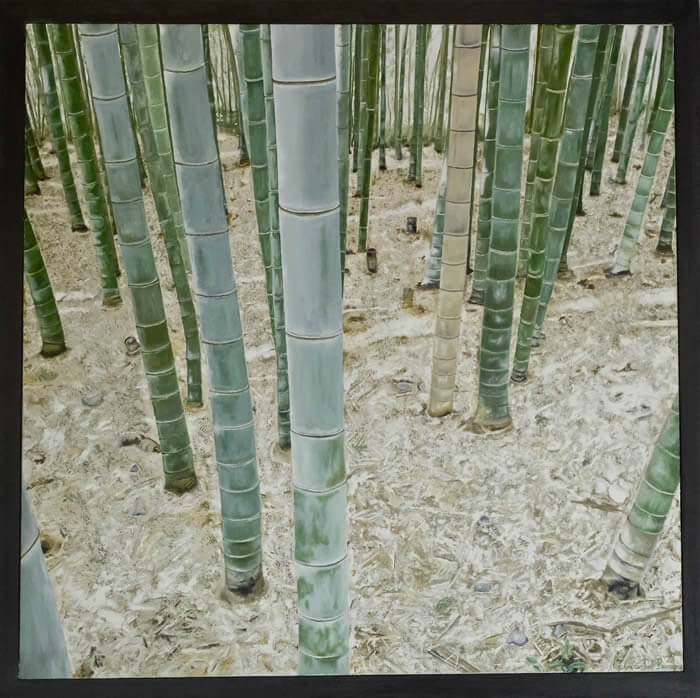 arashiyama olio su tela 2016